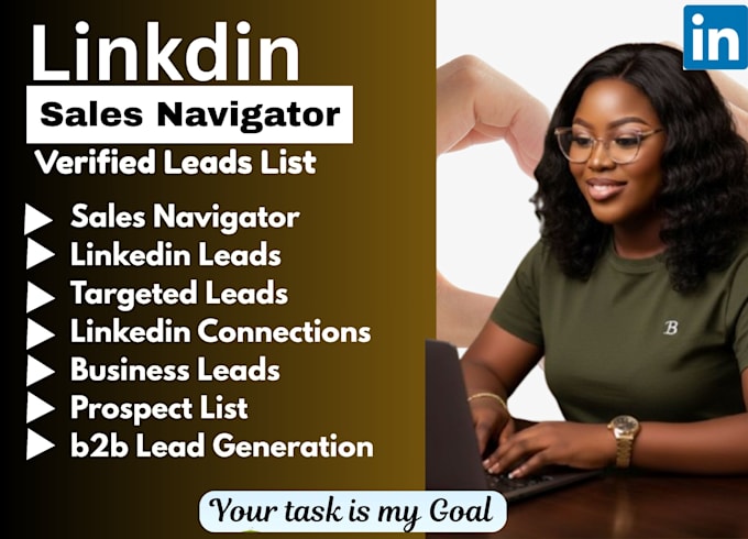 linkedin sales navigator b2b lead generation targeted prospect list