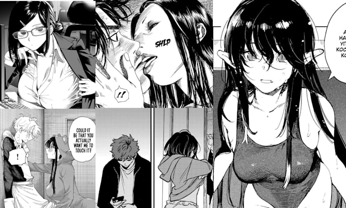 create custom manga comic pages anime manga illustration and comic art