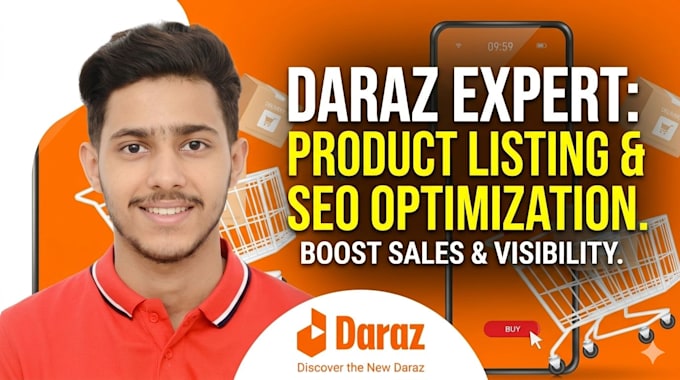 be your expert virtual assistant for daraz product listing and SEO research
