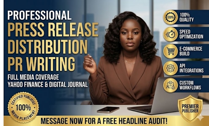 write and distribute your press release to google news