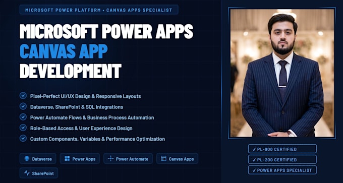 develop a canvas powerapp for your business
