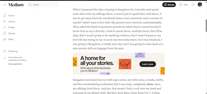 write engaging lifestyle blogs, personal stories and tips