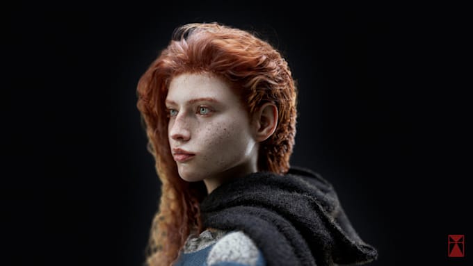 Create custom visual art, stylized artwork, character based digital ...