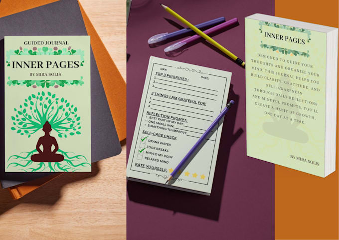 design creative book cover and layout designs for you