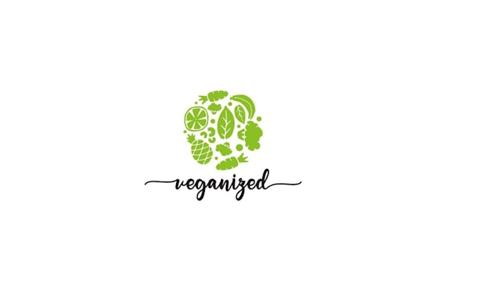 design unique vegan fit logo
