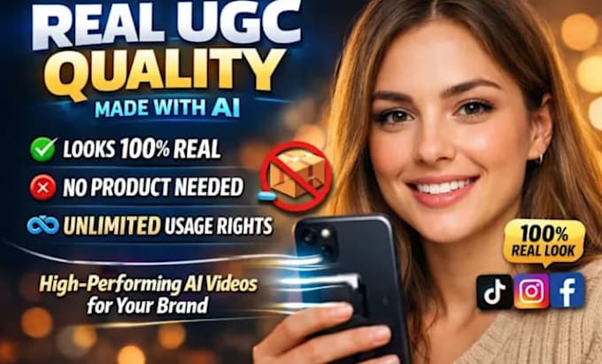 uk ugc videos using ai, british ugc