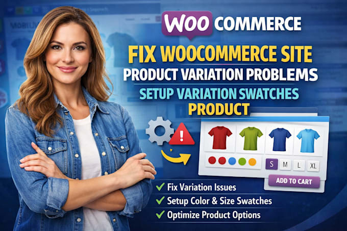 fix woocommerce site product variation problems setup variation swatches product