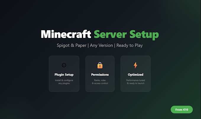 set up and configure your minecraft server with plugins