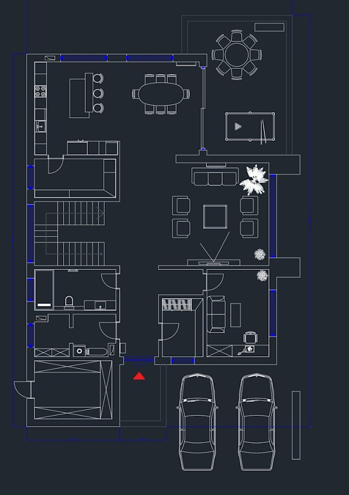 create interior floor plans and custom furniture design layouts