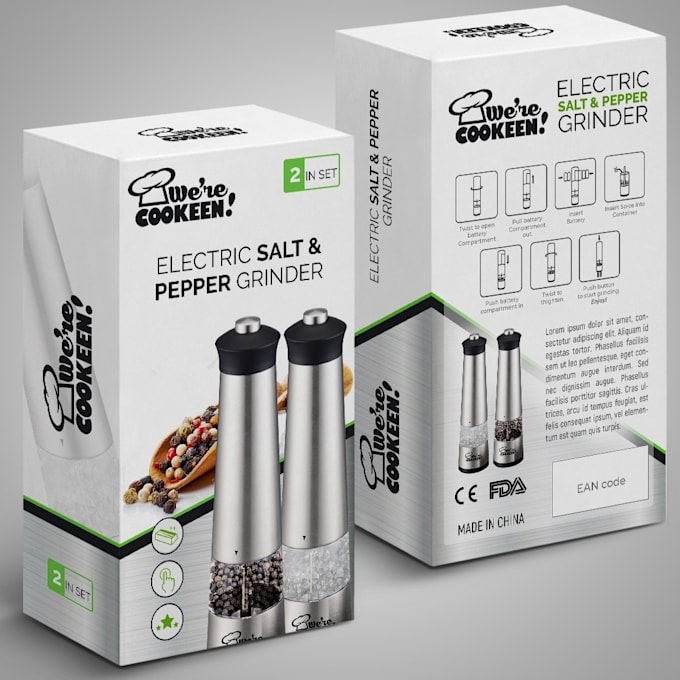 do box packaging design, product packaging design, mailer box and 3d mockup