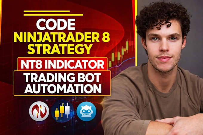 Estrategia de ninjatrader 8, indicador nt8, bot de trading, automatización