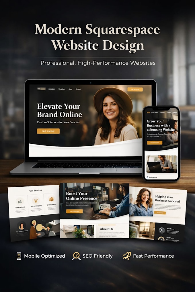 Design, redesign for your squarespace website professionally by ...