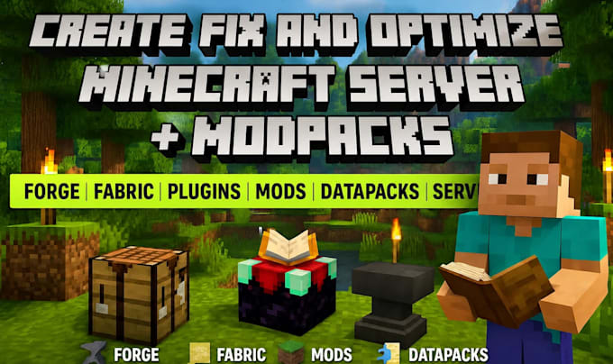 create fix and optimize minecraft modpacks convert forge mod to fabric datapack