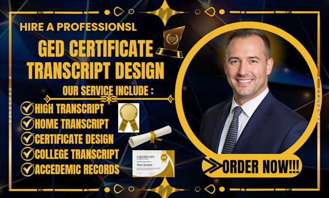 design academic transcripts for high school and graduate school