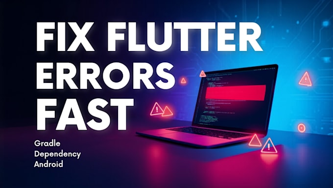 fix flutter gradle build error and dependency issues professionally