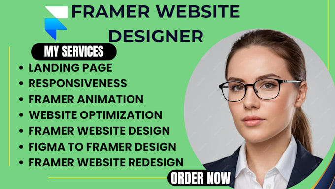 design redesign fix and optimize your framer website plus tutorials