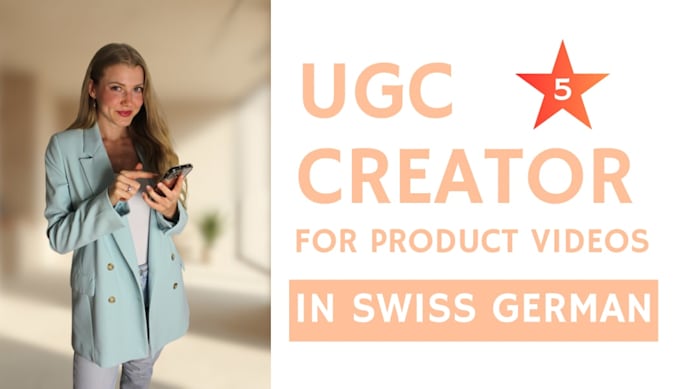 create swiss german ugc ads for your product