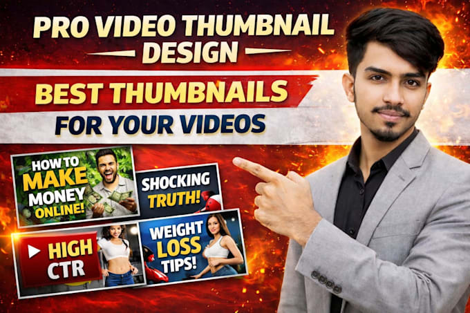 design pro youtube thumbnails