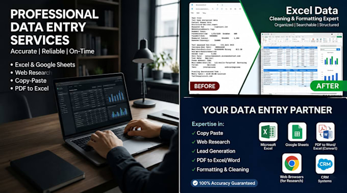 do fastest data entry copy paste and web research