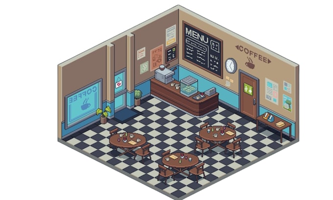 pixel isometric game art pixel game art isometric props pixel game background