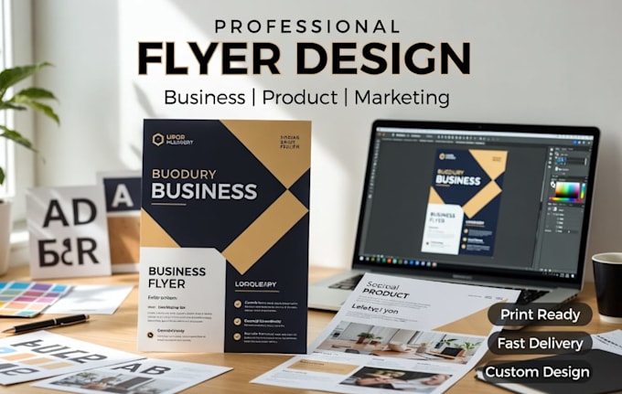 create business flyer, product flyer, event flyer and advertising flyer