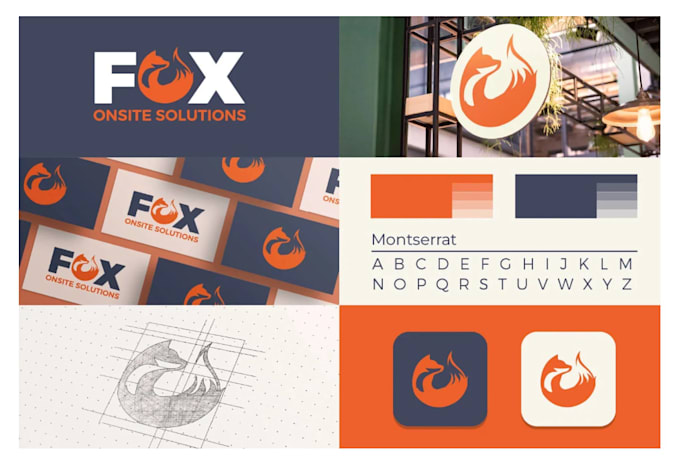 design a brand style guide and logo