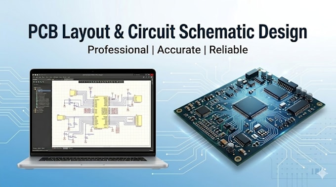 design pcb layout and circuit schematic professionally