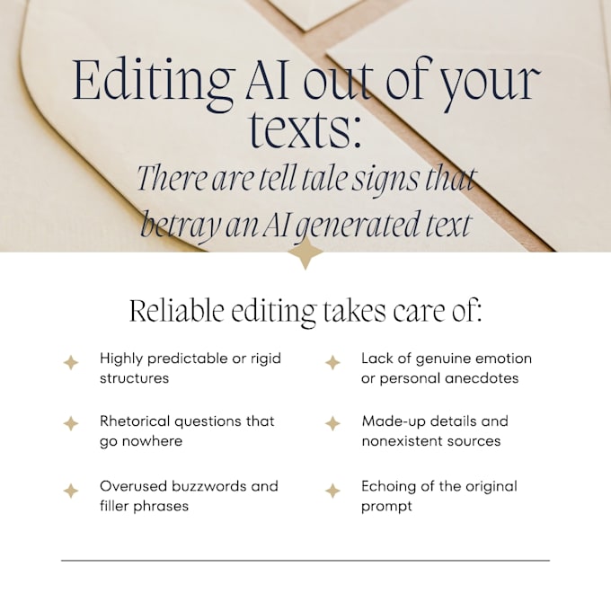 edit ai text to sound more human