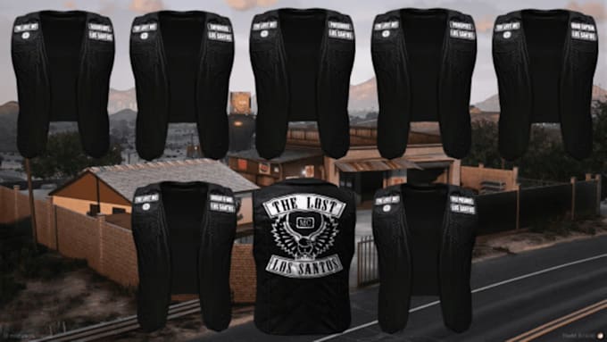 Create fivem clothing kuttes biker vest eup custom gta v by ...