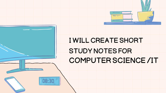 summarize your computer science textbook into 24 hour study notes