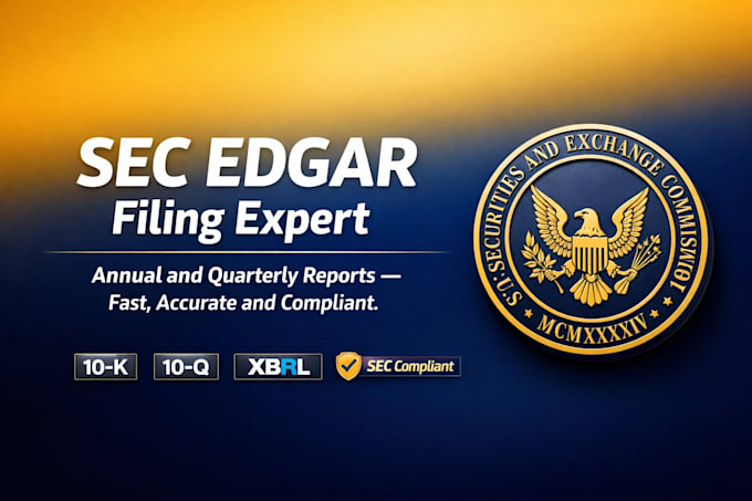 file your annual or quarterly report on sec edgar