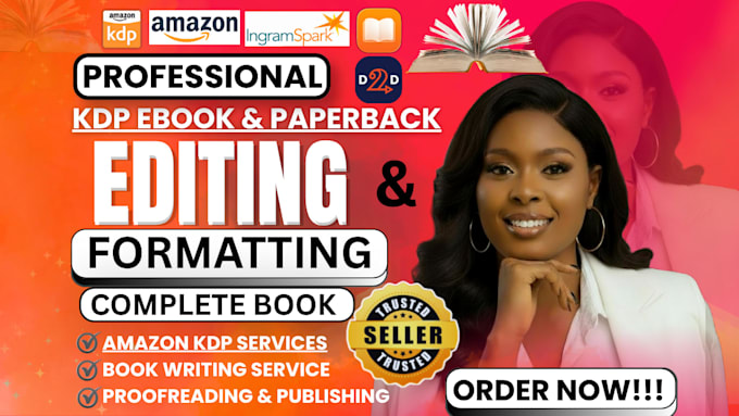 do book editing and formatting, amazon kdp formatting developmental book editor