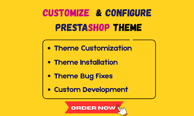 customize and configure your prestashop theme professionally
