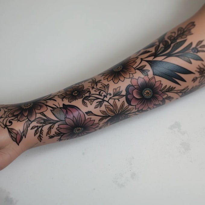 design professional tattoo and custom tattoo