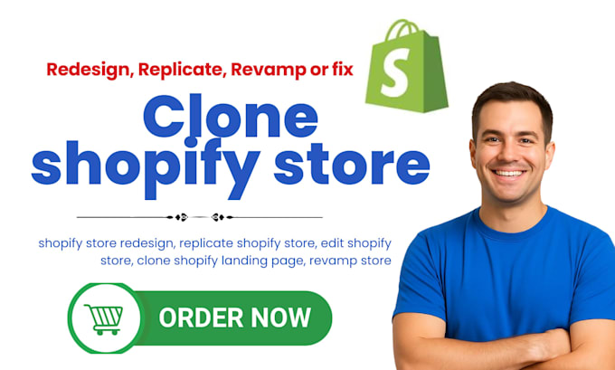 shopify revamp shopify expert clone shopify website redesign shopify website