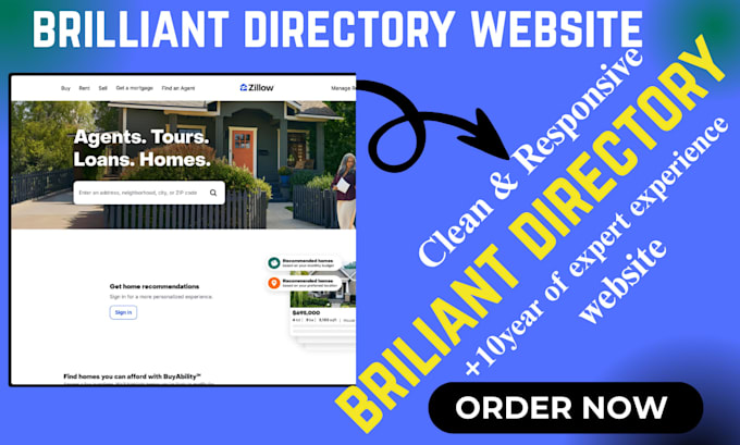 build your brilliant directory and wordpress directory website