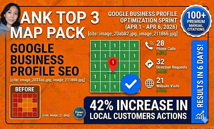 rank your business in google map pack and local SEO