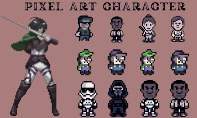 pixel art character pixel animation isometric pixel gameasset pixel sprite sheet