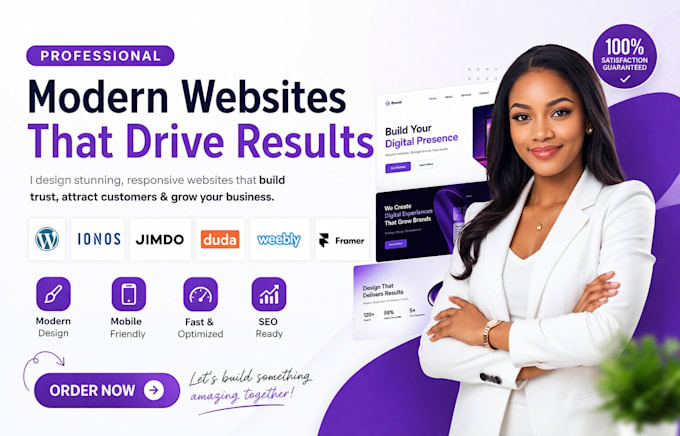 design word press website ionos jimdo duda website weebly framer website