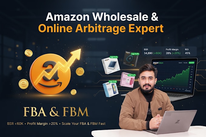 be your expert amazon wholesale manager, fbm operations