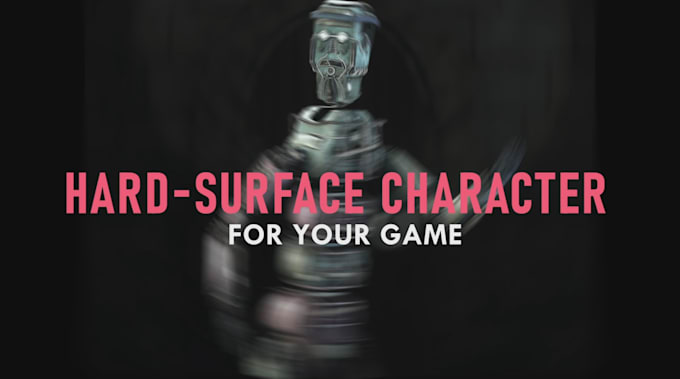 do game ready hard surface character with renders
