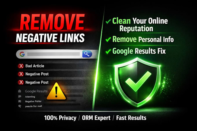 remove personal information and do online reputation management