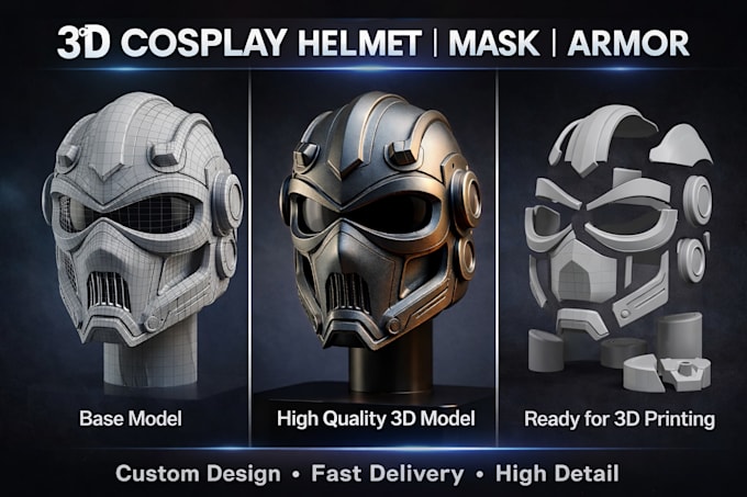 create your cosplay prop for 3d printing