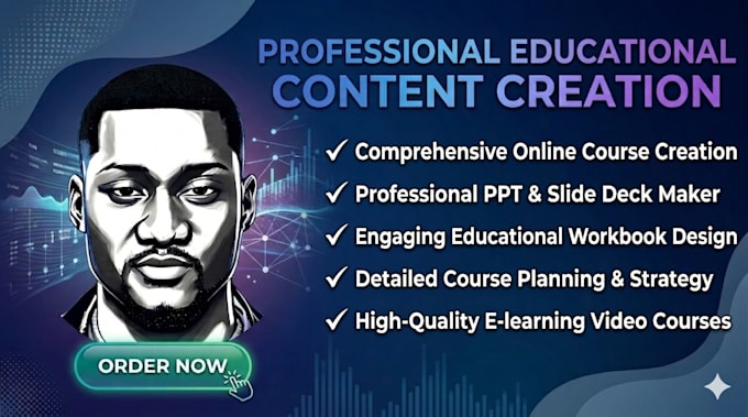 online course creation, ppt maker, educational workbook, e learning video course