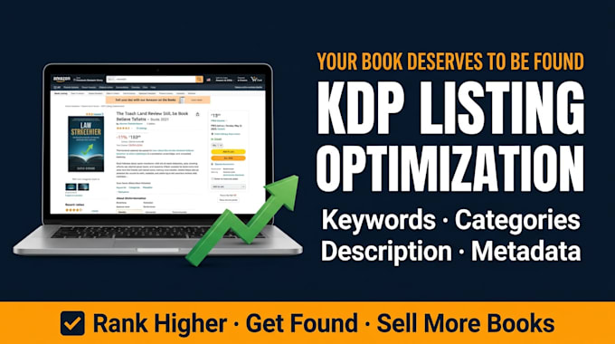 do amazon kdp listing optimization keywords research, category, book description