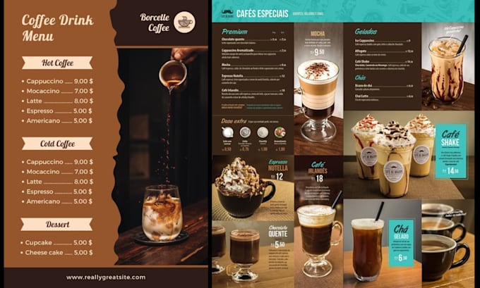 do nice minimalist cafe menu digital cocktail bar with qr code restaurant flyer