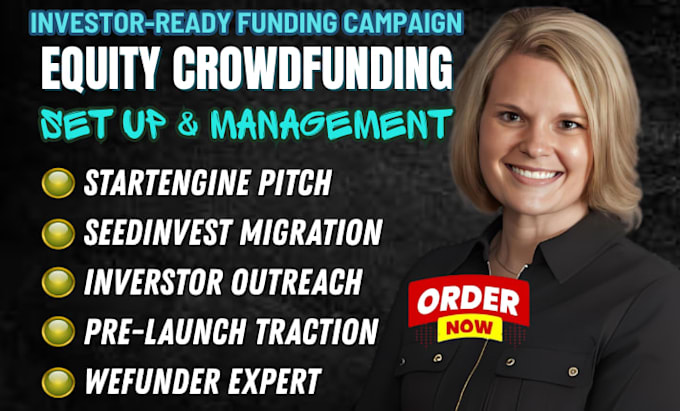 setup your equity crowdfunding campaign on wefunder startengine and seedinvest