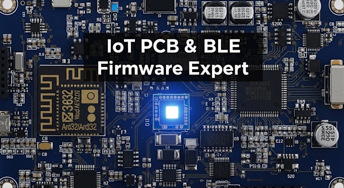 Conception de lots de pcb et développement de firmware ble pour esp32 ...