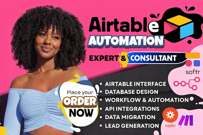 airtable database airtable automation softr webapp airtable expert