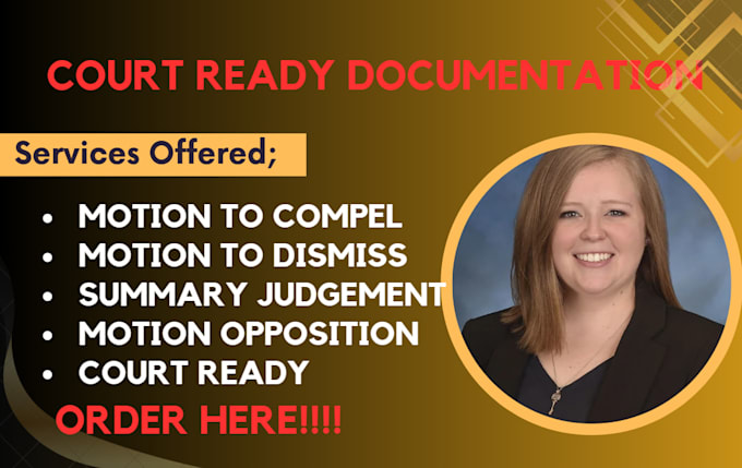 write a motion for summary judgment with supporting arguments